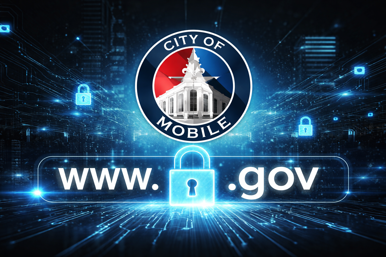 City of Mobile Transitions Website to .gov Domain to Enhance Online Security