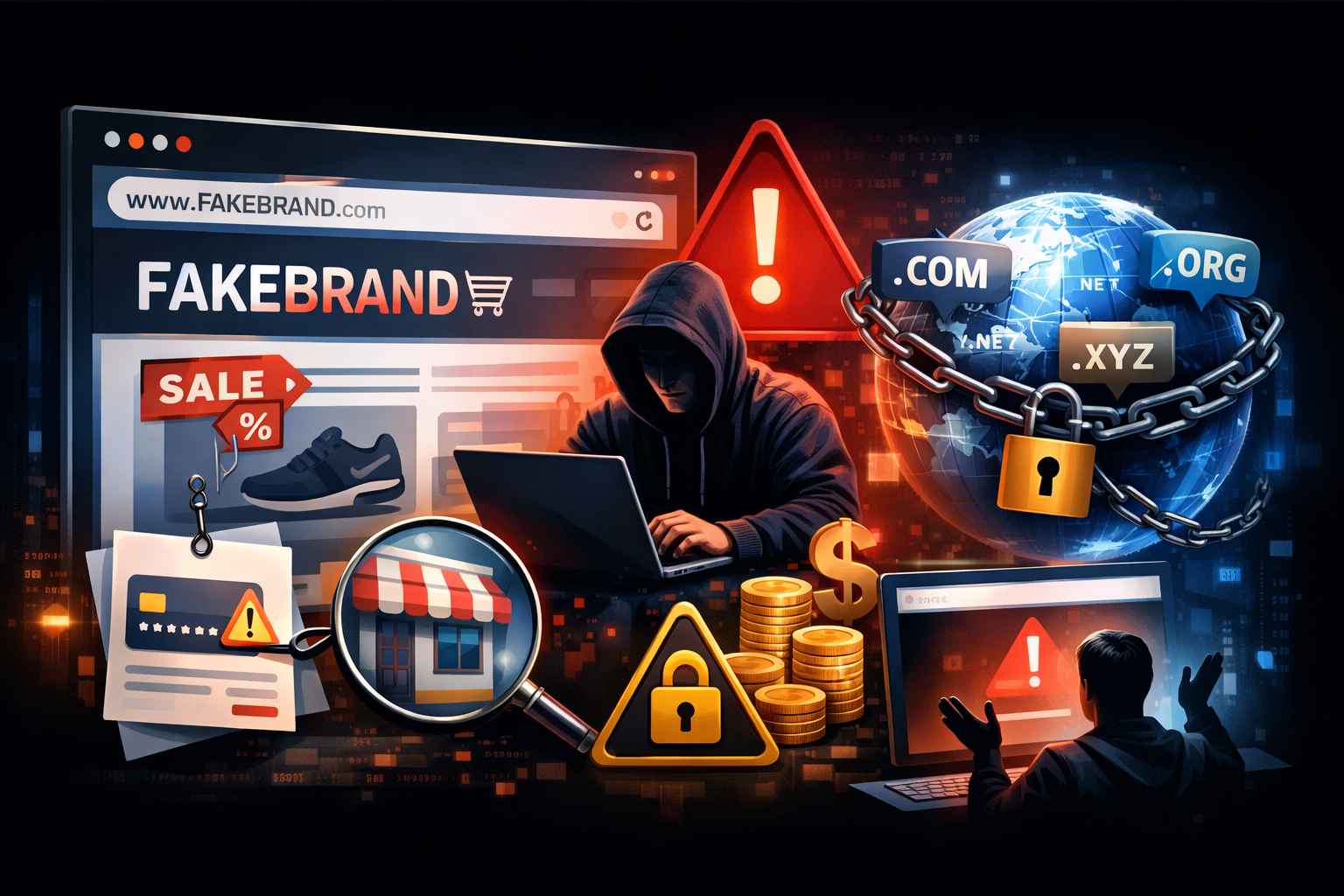 Imitation Websites and Domain Squatting Threaten Online Brands